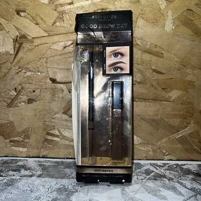 Profusion Cosmetics Good Brow Day 2 Piece Eyebrow Kit . *OPEN DAMAGE BOX* - Image 1 of 2