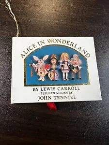 Vintage Alice im Wunderland 1984 - Kurt Adler Weihnachtsschmuck - Bild 1 von 5
