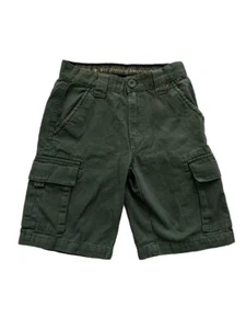 Boy Scouts Of America Uniform Canvas Shorts Cargo Pockets Green Youth 6 - Picture 1 of 7