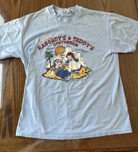 2001 4th Annual Raggedy's & Teddy's Convention T Shirt VTG Raggedy Ann Sz M - Picture 1 of 9