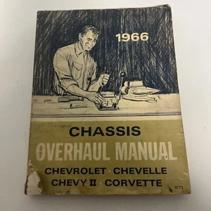 1966 Chassis Overhaul Manual ST 72 Chevrolet, Chevelle, Chevy II, Corvette Book - Picture 1 of 6