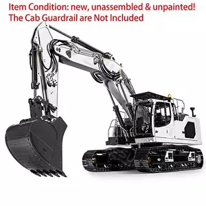 LESU 1/14 RC Hydraulic Excavator Metal Radio Control 3-Arm Digger Kit Aoue LR945 - Picture 1 of 19