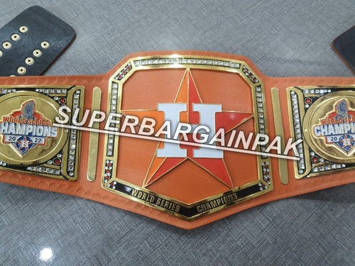 CHAMPION Houston Astros World Series 2022 Cintura Campionato Campionati 2 mm Ottone