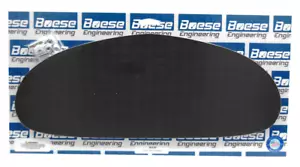 1934 Chevy Master Brushed & Black Anodized Glove Box Insert (non functional) - Bild 1 von 1