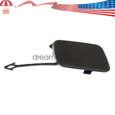 Black Front Bumper Tow Hook Eye Cover Cap For Audi A3 / A3 Quattro 2015 2016 - Image 1 of 4