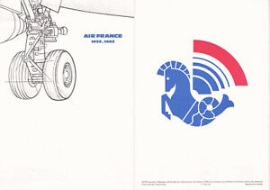 Document philatélique 1er jour 24- 1983 Air France