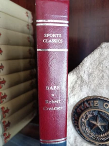 Holtzman Sports Classics_Babe_Robert Creamer_Leather_Signed_Very Good - Picture 1 of 11