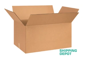 15 ~ 24x15x12" Corrugated Kraft Cardboard Cartons Shipping Packing Box Boxes - Picture 1 of 3