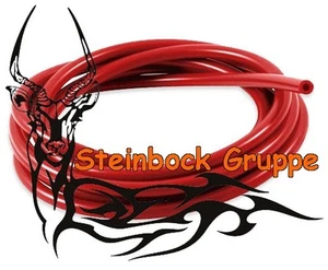 Silikonschlauch,Ø 2mm, ROT, Qualität , LLK, Vacuum, Hose, Unterdruckschlauch - Bild 1 von 3