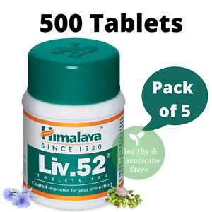 5 Bouteilles Himalaya Liv. 52 comprimés - 500 comprimés | LIVRAISON...