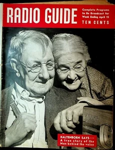 Movie Radio Guide Magazine April 15 1939 Kate Smith Dorothy Lamour Fr Coughlin - Picture 1 of 3