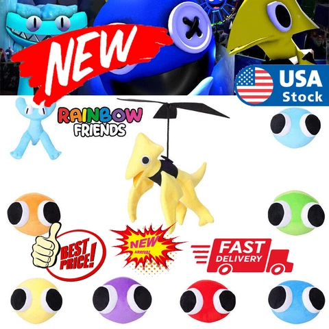 2023 NEW Rainbow Friends plush,red cute animal toy,11.8" inch Kids Birthday Gift Cover