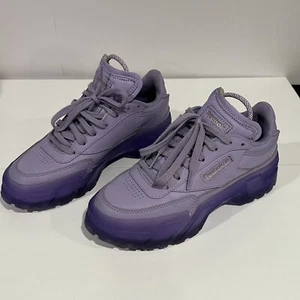 Reebok Cardi B Größe 4,5 Mädchen/Damen Freizeit Lila Mode Schuh Sneaker Trainer - Bild 1 von 9