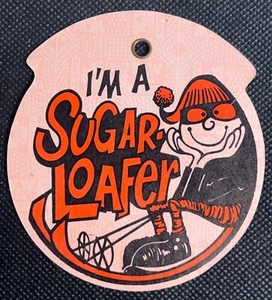 Vintage Ski Tag Ticket Sugar Loaf Village Cedar Michigan - Picture 1 of 3