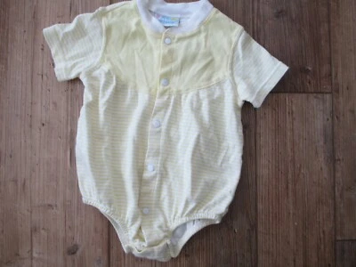 Body Miniwear Bebé Body Amarillo Niño Niña Talla 18 Meses Foto 1 de 3