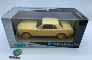 Welly Ford Mustang Coupe 1964, automodello scala 1:24, vintage (1977) - Foto 1 di 5