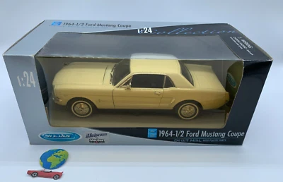 Welly Ford Mustang Coupe 1964, automodello scala 1:24, vintage (1977) - Immagine 1 di 4