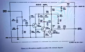 AMPLIFIER MIKE ASSY A80 MIL RADIO TM 11-5820-498-35 AM 1780 VRC 2N526 TRANSISTOR - Foto 1 di 7