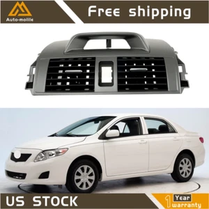 Center Dash A/C Outlet Air Vent Panel For 2009-2012 2013 Toyota Corolla Plastic - Picture 1 of 9