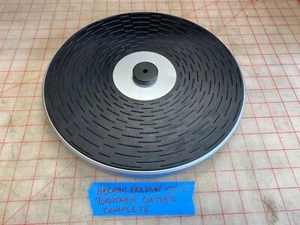 Harman Kardon Rabco ST-7 Turntable - OEM Disc Platter Complete w/ Speed Decal - Picture 1 of 15