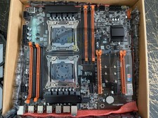 1Pcs X99 Dual Way Server Motherboard 2011-3 DDR4 Computer