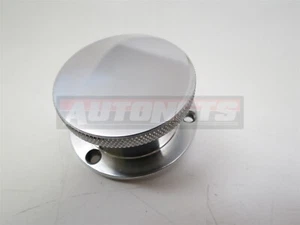 Valve Cover Bung Polish Aluminum w/Oil Cap Chevy Ford Mopar SBC BBC Bolt Weld on - Picture 1 of 6