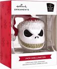 Hallmark Disney Jack Skellington Santa Cara Navidad Ornamento Nuevo Con Caja