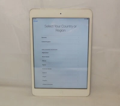 Apple iPad Mini 1st Generation A1455 7.9" 16 GB Wi-Fi+Cellular White (MD543LL/A) - Image 1 of 4