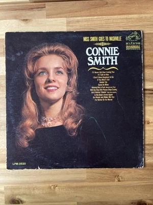Connie Smith - Miss Smith Goes To Nashville Vinyl LP Record RCA Victor - Image 1 of 4
