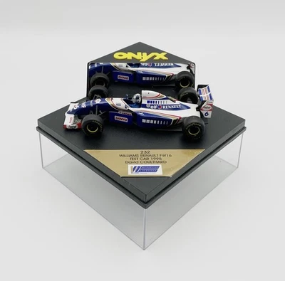 Coche de prueba Onyx Williams Renault FW16 1995 David Coulthard #232 Foto 1 de 4