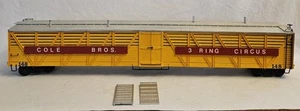 Vintage Handmade Wood 36" Cole Circus Boxcar From Todd Robinson's Collection - Picture 1 of 22