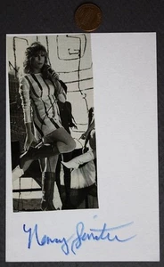 These Boots Are Made For Walking Nancy Sinatra signed / autographed photocard - - Picture 1 of 1