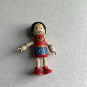 Pottery Barn DC Justice League Wooden Figurine Wonder Woman Collectible - Picture 1 of 4