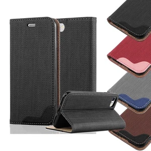 Hülle für Samsung Galaxy Handy Schutz Hülle Case Cover Book Tasche Wallet Etui - Photo 1/35