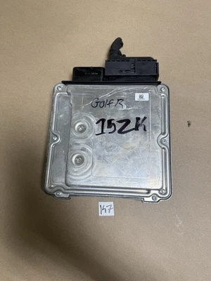 152K VOLKSWAGEN GOLF R ECU Engine Control Module 2.0L 5K0 907 115 M OEM Used K7 - Image 1 of 4