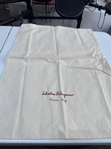 Salvatore Ferragamo Staubbeutel Handtasche Schuhe Abdeckung 18”X24” (0944) - Bild 1 von 6