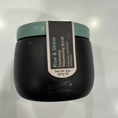 Tweak'd By Nature RISE & SHINE Cleansing Volumizing Scrub 8 oz NEW, SEALED - Image 1 of 4