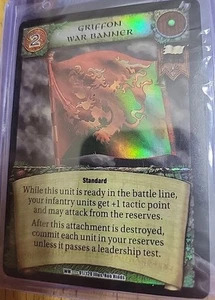 2003 WarCry CCG Winds of Magic Griffon War Banner #91 Foil - Bild 1 von 1