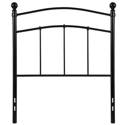 Flash Furniture Woodstock Twin Metal Spindle Headboard in Black - Image 1 of 3