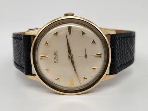 Vintage Gruen Precision 415 James Bond 007 Wind Up Mens Wrist Watch RUNS - Picture 1 of 14