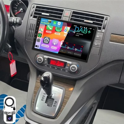 DAB+ Für Ford Foucs C-MAX DM2 Kuga Android 15 Autoradio GPS Navi Carplay 4+64GB - Bild 1 von 4