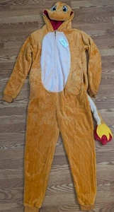 Pokémon Charmander One Piece One Piece Suit NWT AILMQYJL adult Small Unisex - Picture 1 of 8