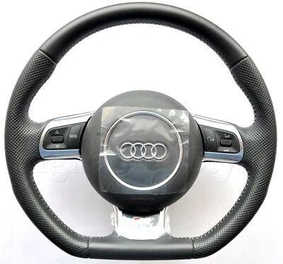 Audi A3 S3 TT TTS RS R8 A4 S4 A5 S5 A6 S6 A8 S8 Q5 Q7 S Line Volante plano - Imagen 1 de 4
