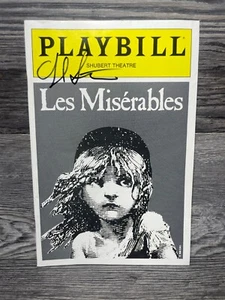 LES MISERABLES, CAST SIGNED, PLAYBILL, JUNE 1988, SHUBERT THEATRE - Picture 1 of 7