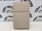 2017 Mercedes C Class W205 Rear Leather Arm Rest Beige / Cup Holders Oem 1300567