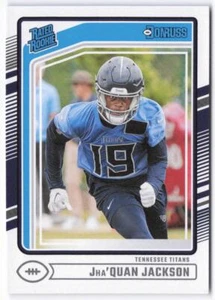 2024 Donruss Jha'Quan Jackson #396 Rated Rookie - Picture 1 of 2