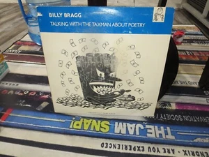 Billy Bragg – Talking With The Taxman About Poetry Lp Elektra 1986 -Cutout promo - Picture 1 of 1