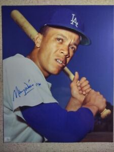Maury Wills Autographed 8 x 10 Picture -Original Owner-