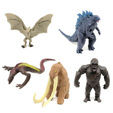 5Pcs/Set Godzilla King of the Monster King Kong 2'' Figure Toys Model Dolls Gift