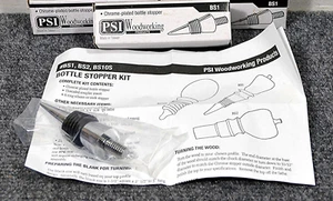 Wine Bottle Stopper Kits for Wood Turning Listing Is For 1 Kit at $4.99 Each - Picture 1 of 3
